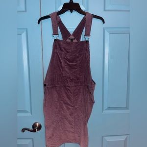 WILD FABLE CORDUROY OVERALL DRESS